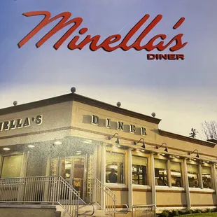 the entrance to minella&apos;s diner