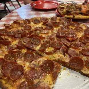 Pepperoni pizza