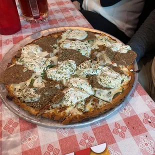 I think this was The Hero on a cauliflower crust (which was perfect!)