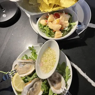 mussels, food, shellfish, oysters, oysters and mussels