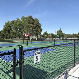 Pickleball courts