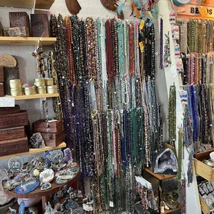 Shop&apos;s crystal/rock beads