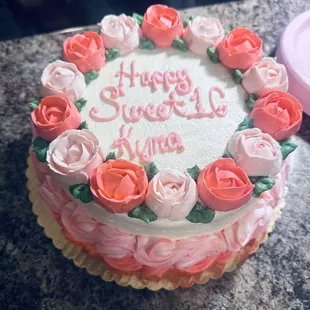 White cake with raspberry filling