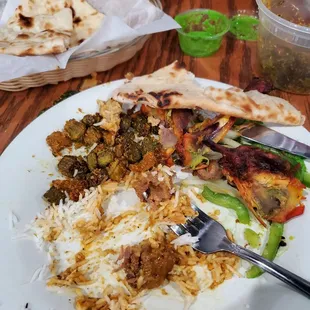 Goat korma and many more goodies @