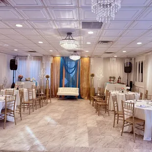 Private dining option at Minerva Banquets