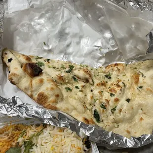 Garlic Naan (to go)