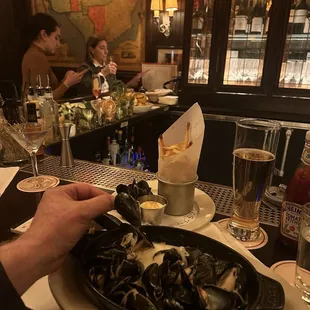 Moules were superb. Enjoyed every bite.