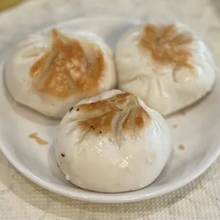Steamed Pork Buns~ Cooked to perfection and the meat and veggies are incredibly flavorful!