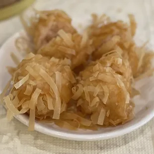 Shrimp Blossoms~ One of my must haves when ordering dim sum, filled with succulent shrimp and crisped up nicely!