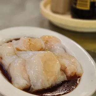 Shrimp noodle , dim sum for dinner