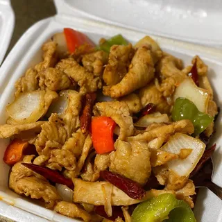 J5. Hot Pepper Chicken ()