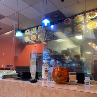 Counter at Ming Garden