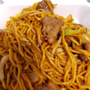 beef lo mein