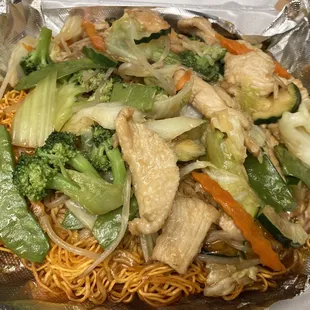 Chicken Cantonese Noodle