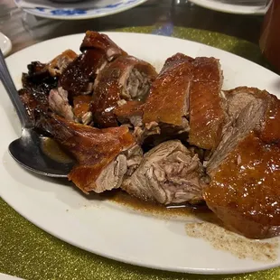 Roasted duck