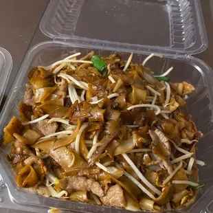 Beef chow fun , wasn't salty Enough