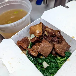 Braised beef wonton noodles $13