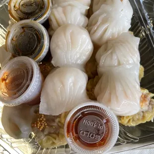 Mix box of our dim sum orders