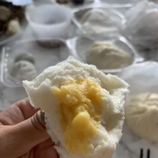 Egg Custard Bun
