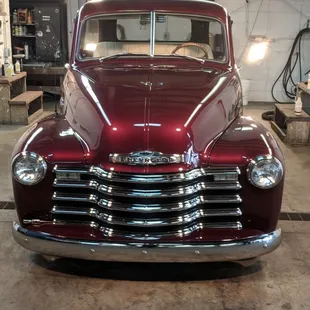 1953 Chevy Pickup 5 window with Ming finish and 3yr nanoceramic coating