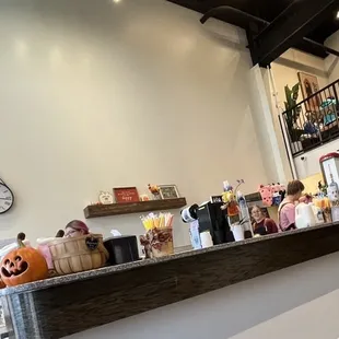 The counter