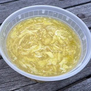 Egg drop soup