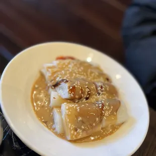 Mixed sauce rice noodles