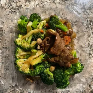 Beef Brocolli