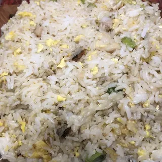 Salted Fish and Chicken Fried Rice