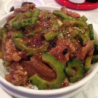 Mongolian Beef Over Rice