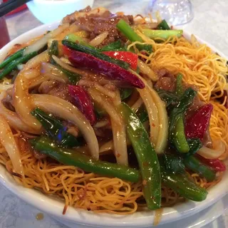 Mongolian Beef Fried Noodle