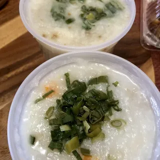 Pork with Preserved Eggs Congee