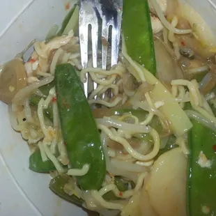 Chicken lo mein... disappointment