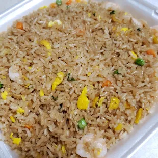 Shrimp fried rice