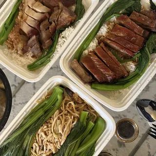 BBQ Pork-Ribs Over Rice