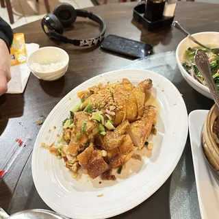 Crispy Garlic Chicken Half(