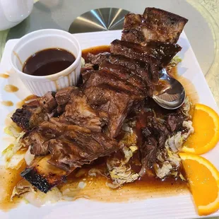 Charcoal BBQ Beef Rib