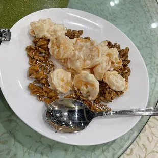 Honey Walnut Prawns