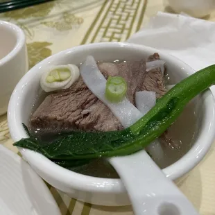 Braised Beef Noodles Soup