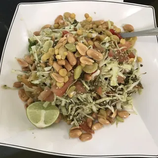 A1. Burmese Tea Leaf Salad (Vegetarian)