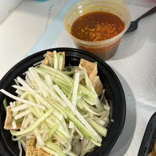 A3. Satay Tofu Salad (Vegetarian)