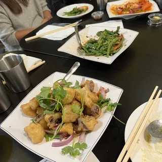 V2. Belachan Eggplant, Okra, and/or String Bean