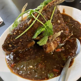 E44. Belachan Curry Tilapia