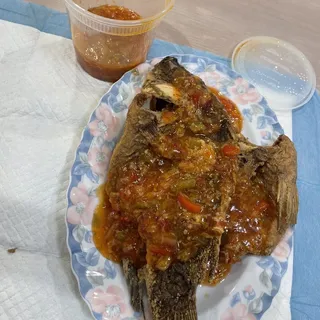 E45. House Chili Tilapia