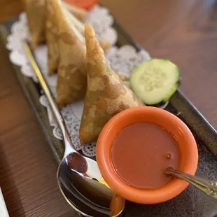 Burmese Vegetarian Samusas