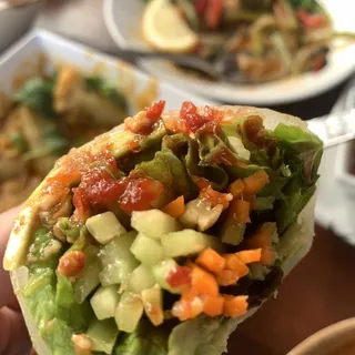 Avocado Vegetarian Spring Rolls