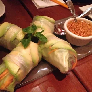 Avocado Tempura Shrimp Spring Rolls