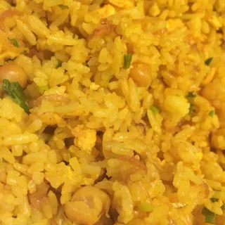 Burmese Style Yellow Beans Fried Rice