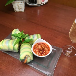 Avocado Spring Rolls Party Platter