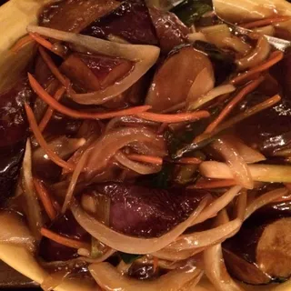 Eggplant with Garlic Sauce